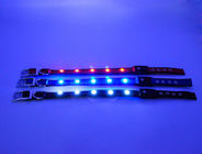 USB Rechargeable Waterproof Lighted Dog Collars Super Bright For Night Visibility Safety